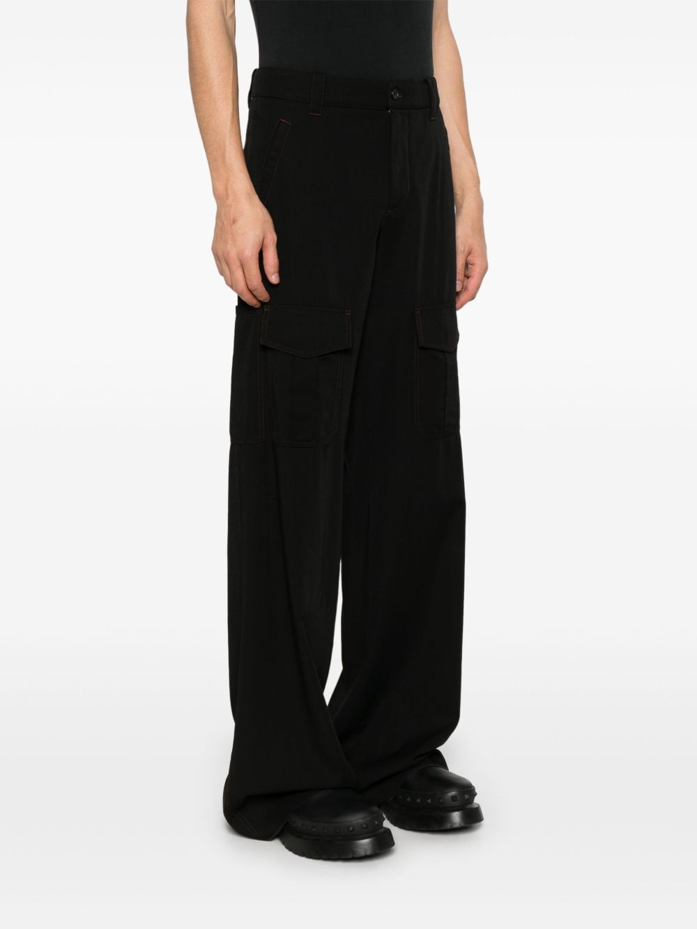 straight-leg trousers - 3