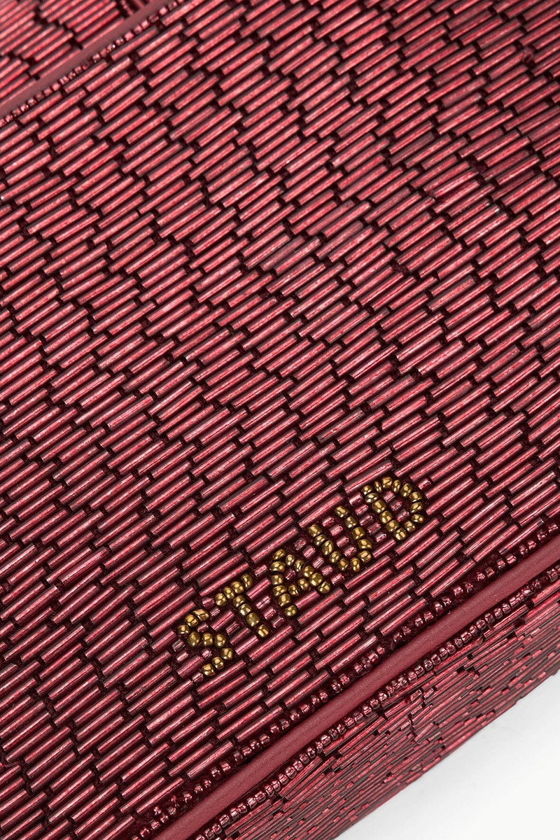 STAUD TOMMY BEADED BAG PINOT 6