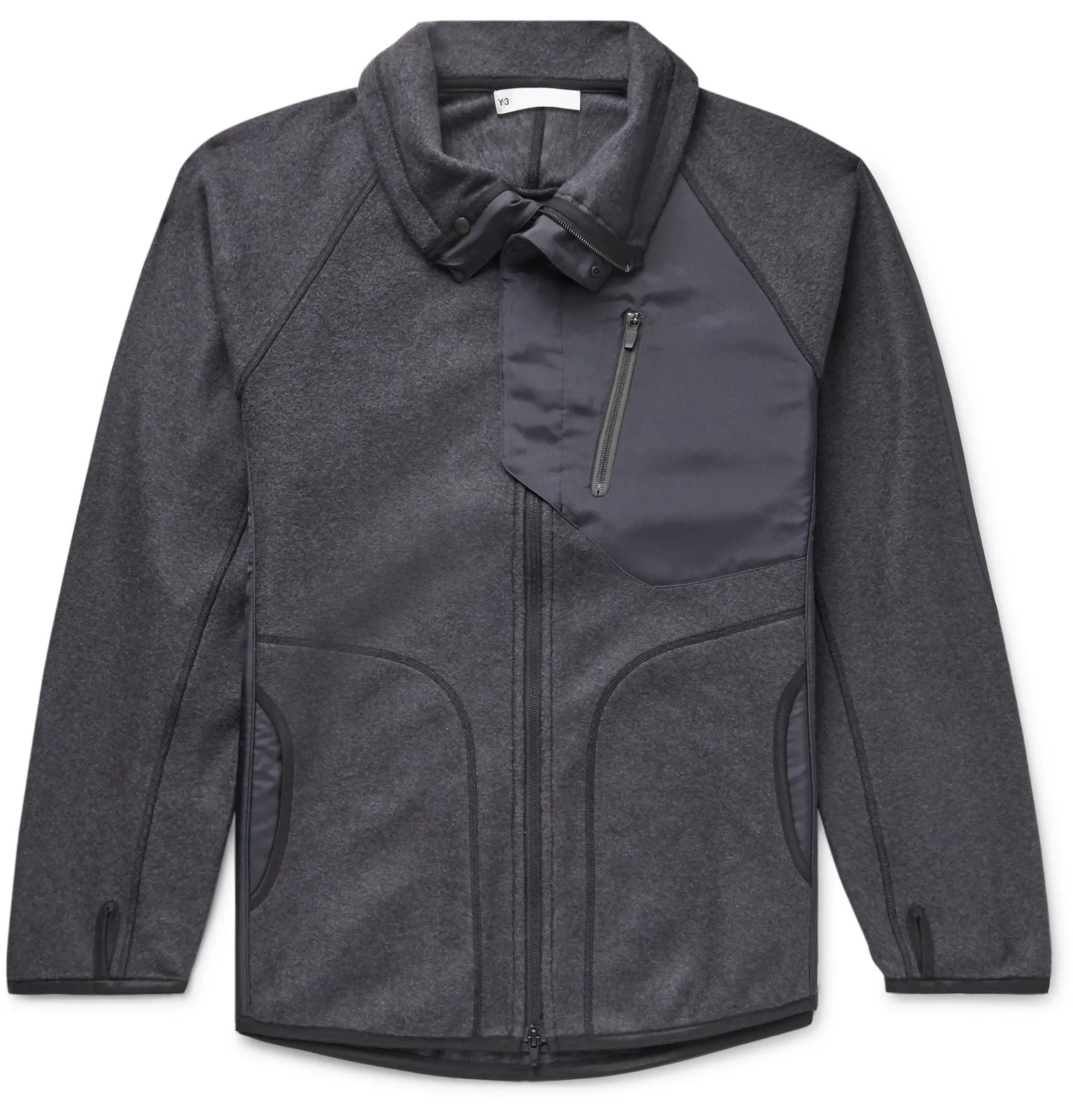 CH1 Panelled Fleece and Ripstop Jacket - 1