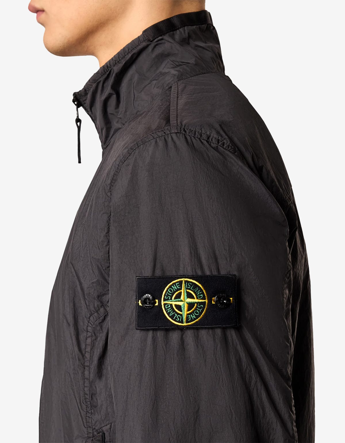 Stone Island Black Crinkles Reps R-NY Jacket - 4