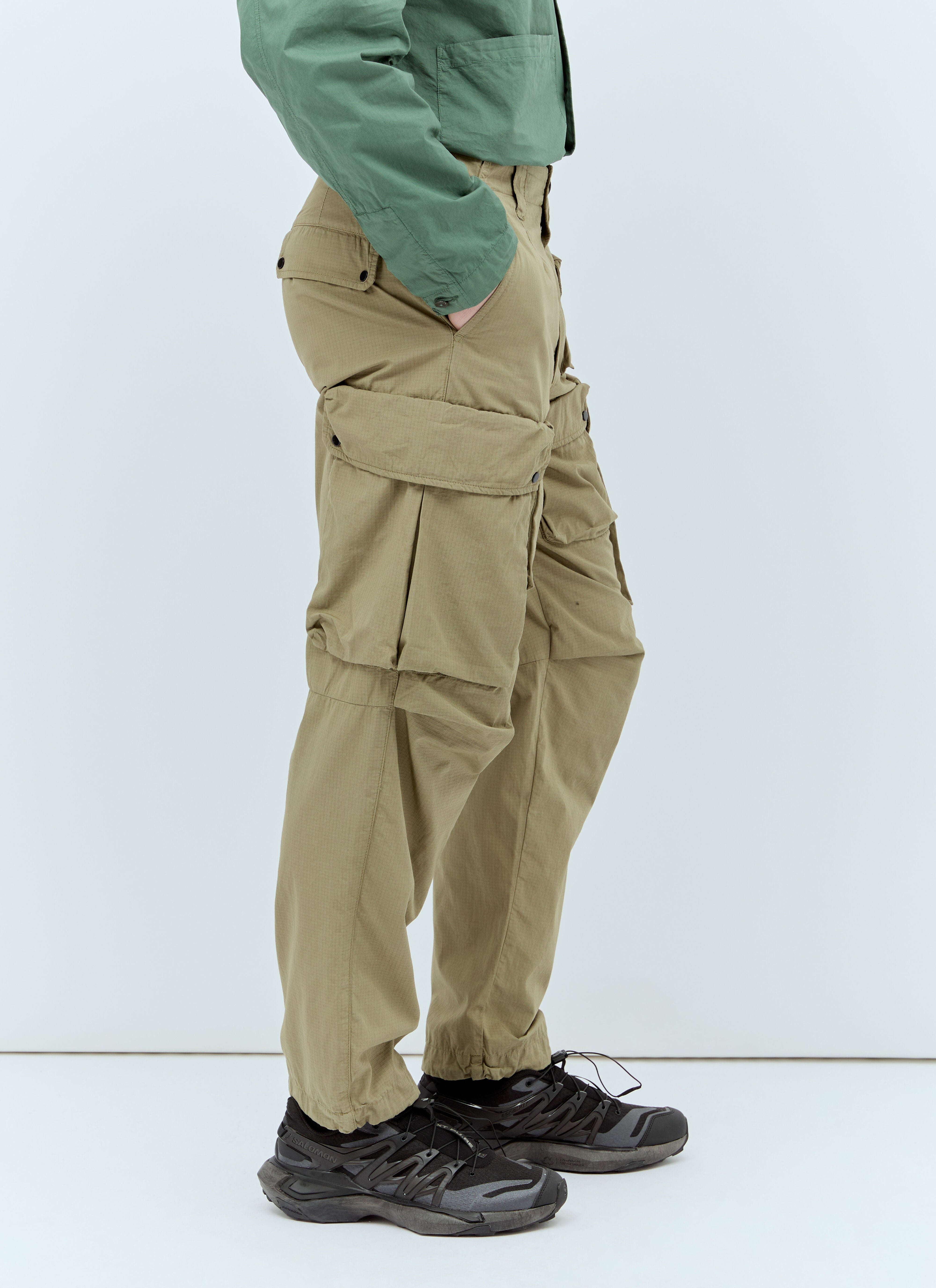 C.P. Company Men Ripstop Loose Cargo Pants - 3