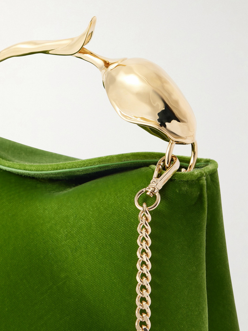 Bloom Mini Velvet Clutch 5