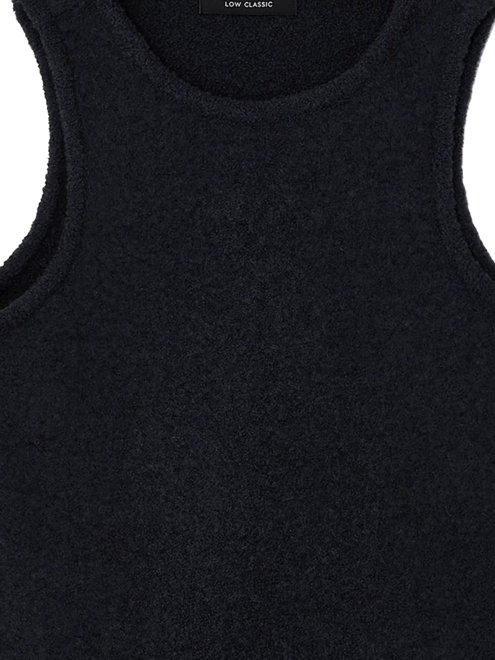 bouclé knit top - 2