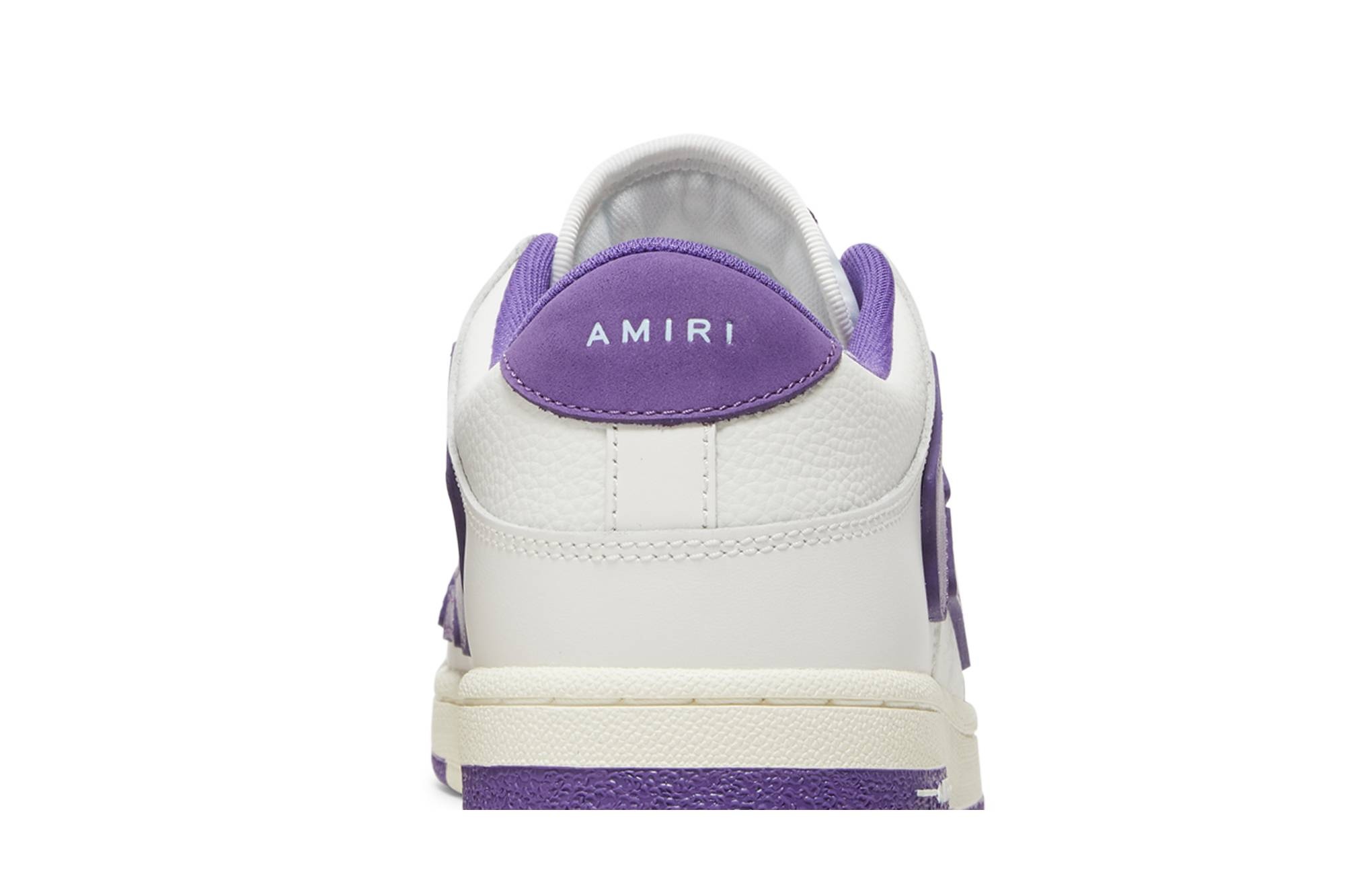 Amiri Skel Top Low 'White Purple' - 7