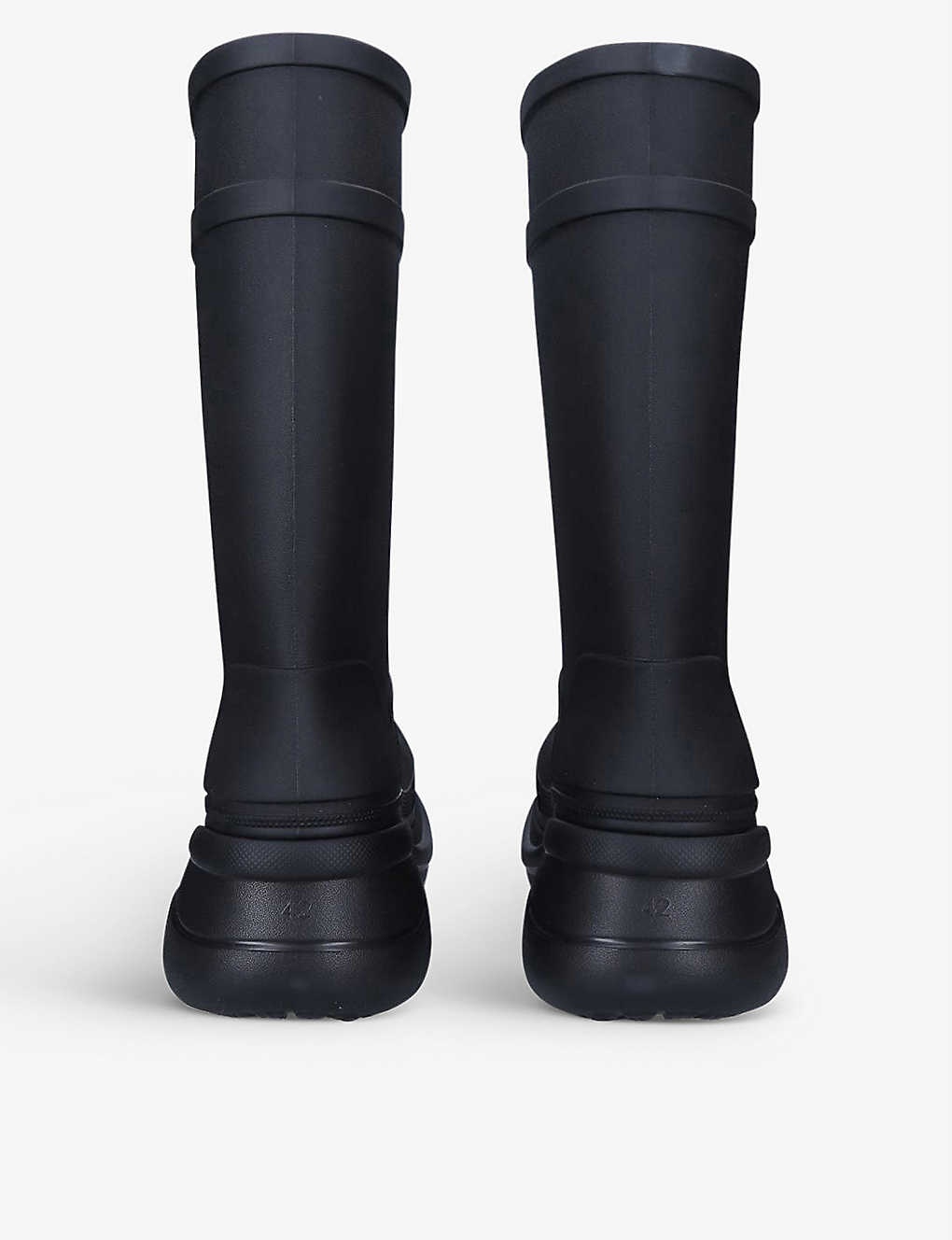 Balenciaga x Crocs chunky rubber boots - 2