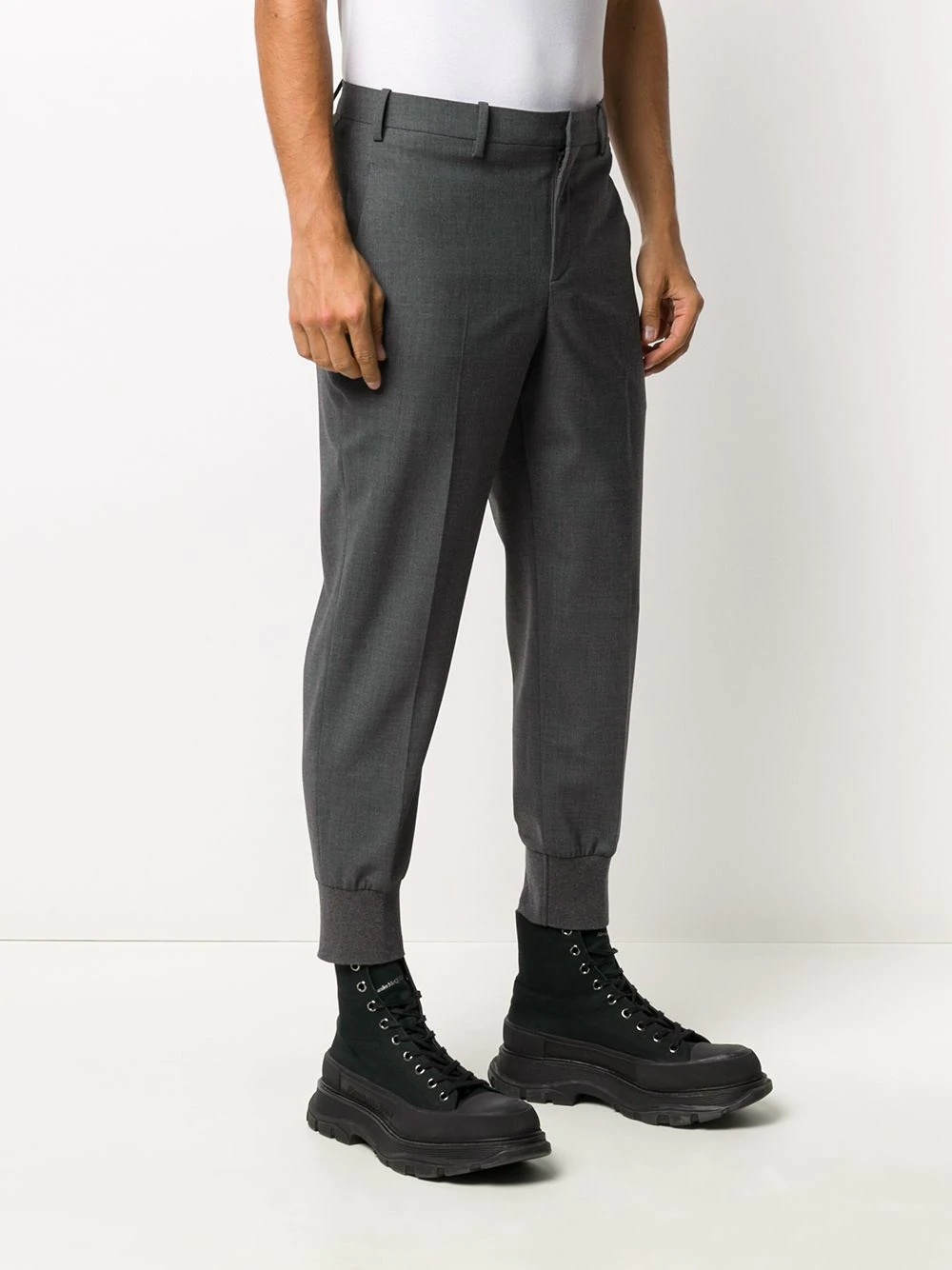 tapered tailored trousers - 3