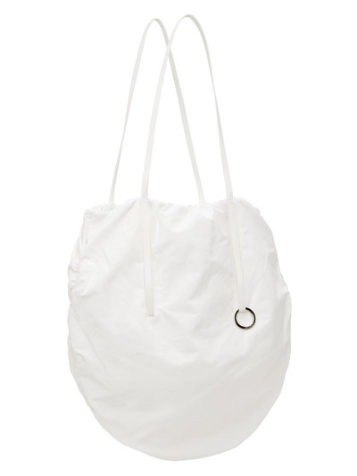 LOW CLASSIC White Shirring String Bag outlook