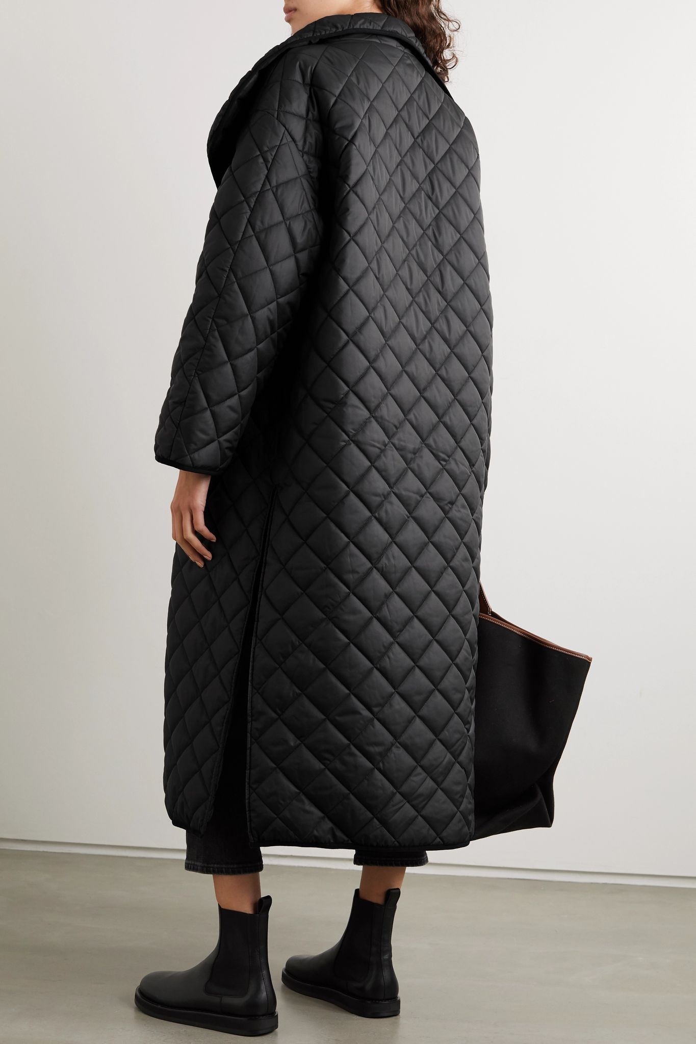 Annecy oversized quilted padded shell coat  - 3