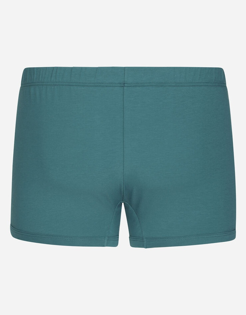 Dolce & Gabbana Two-way-stretch jersey boxers with logo tag outlook