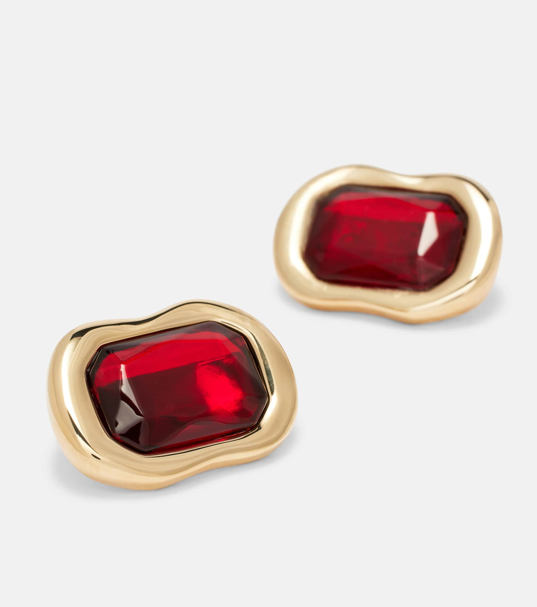 Crystal-embellished earrings - 4