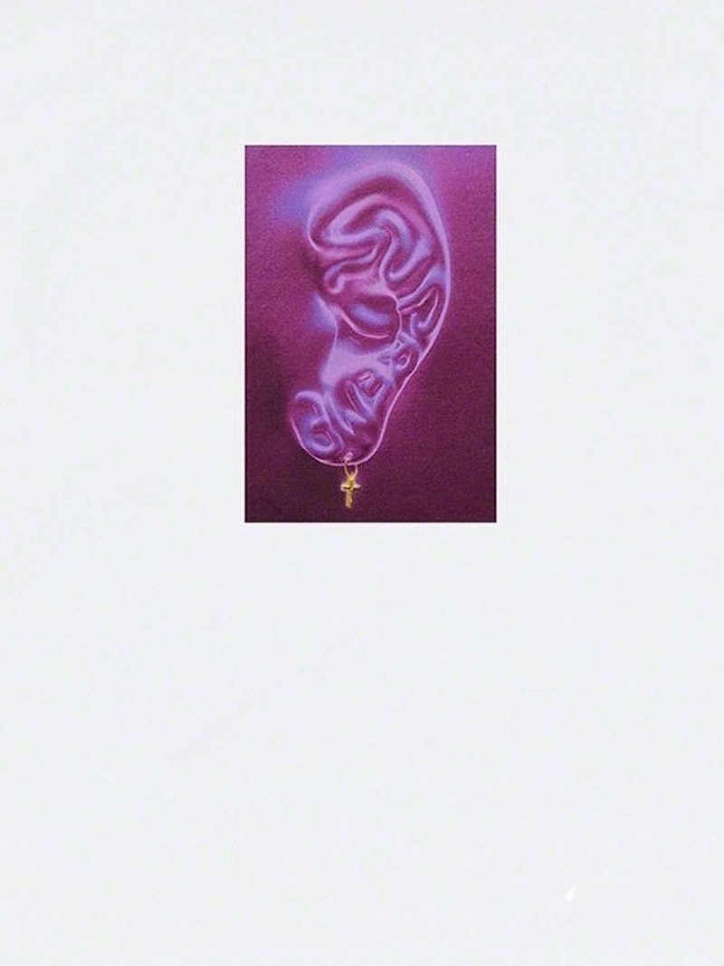 Supreme ear graphic t-shirt outlook