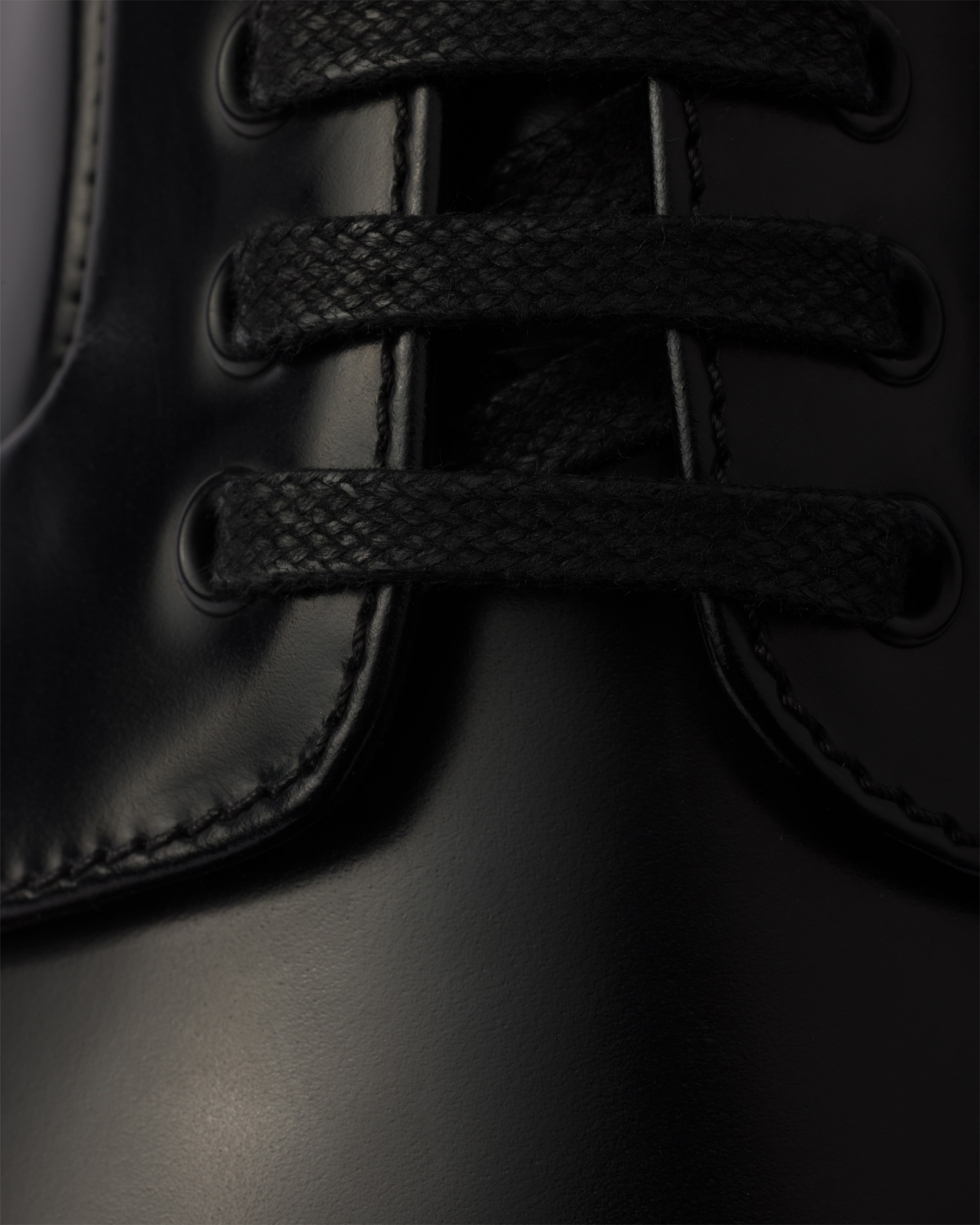 Brushed leather lace-up shoes - 6