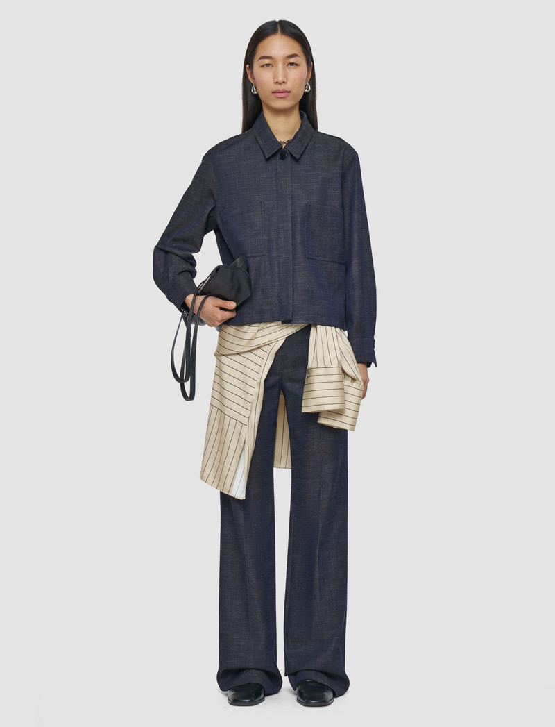 JOSEPH Satia Sartorial Denim Shirt outlook