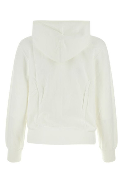 Comme des Garçons PLAY White cotton sweatshirt outlook