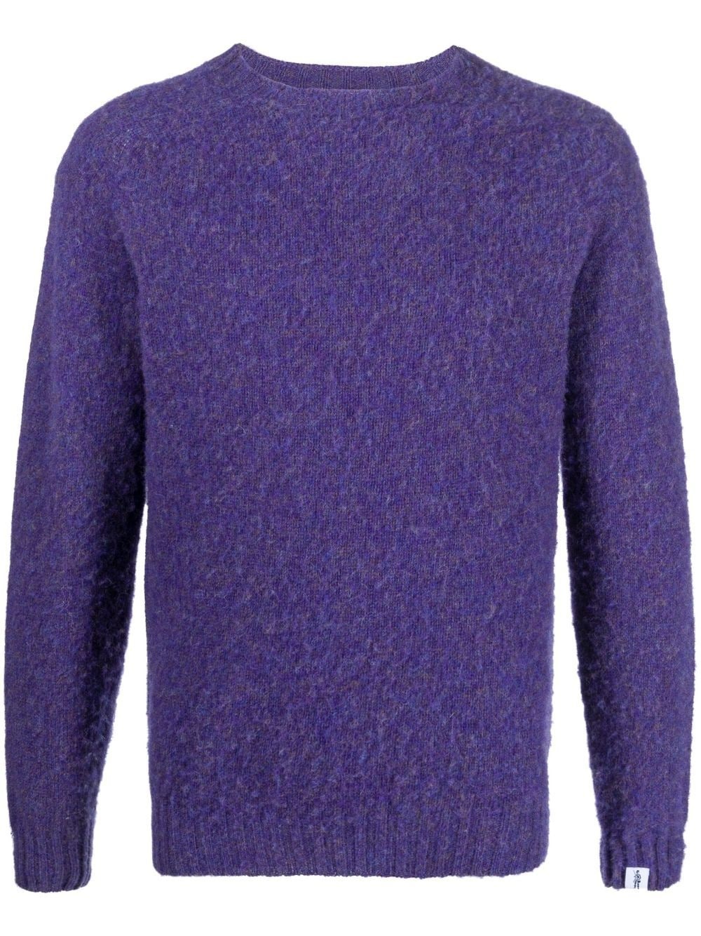 HUTCHINS wool crew-neck jumper - 1