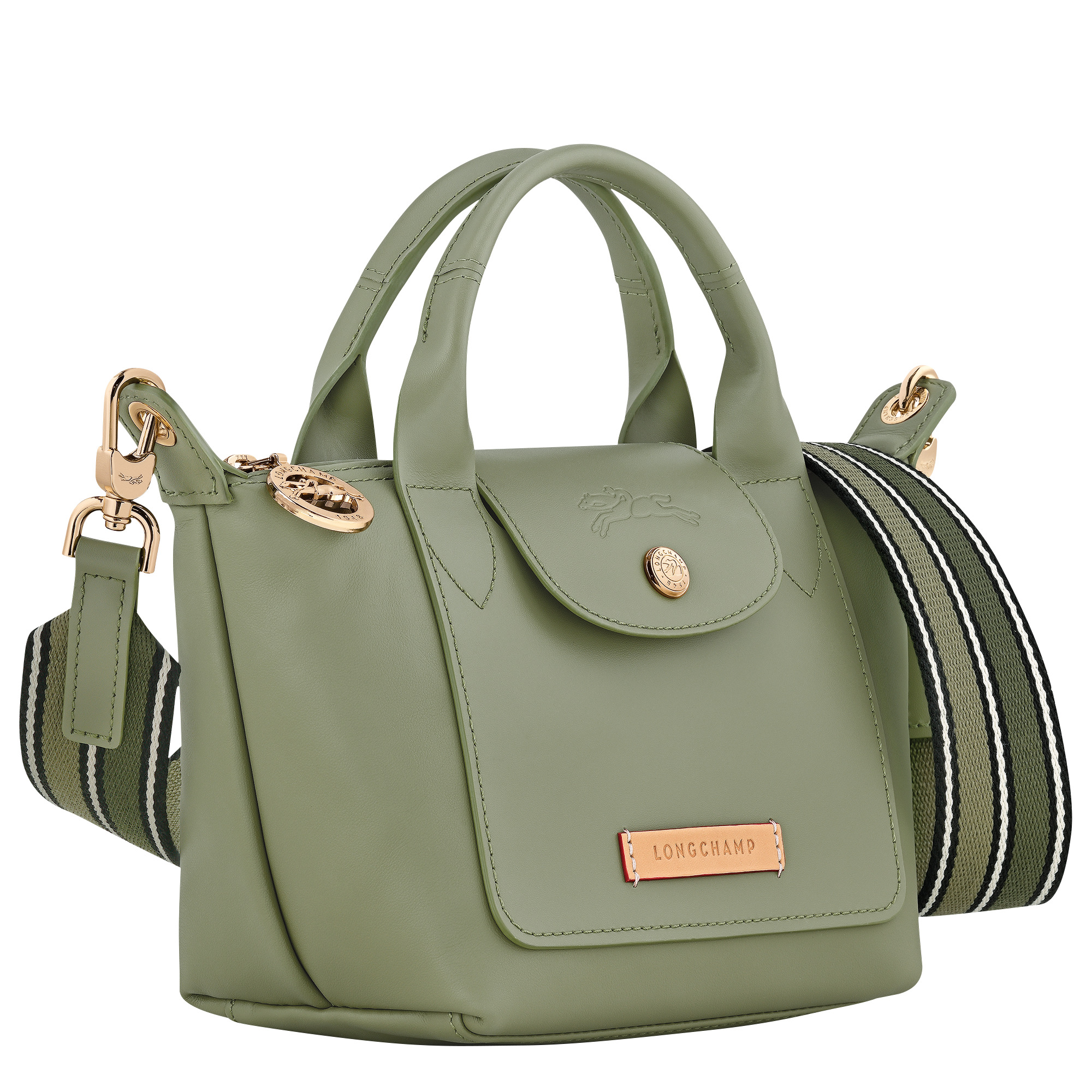Le Pliage Xtra XS Handbag Laurel - Leather - 3