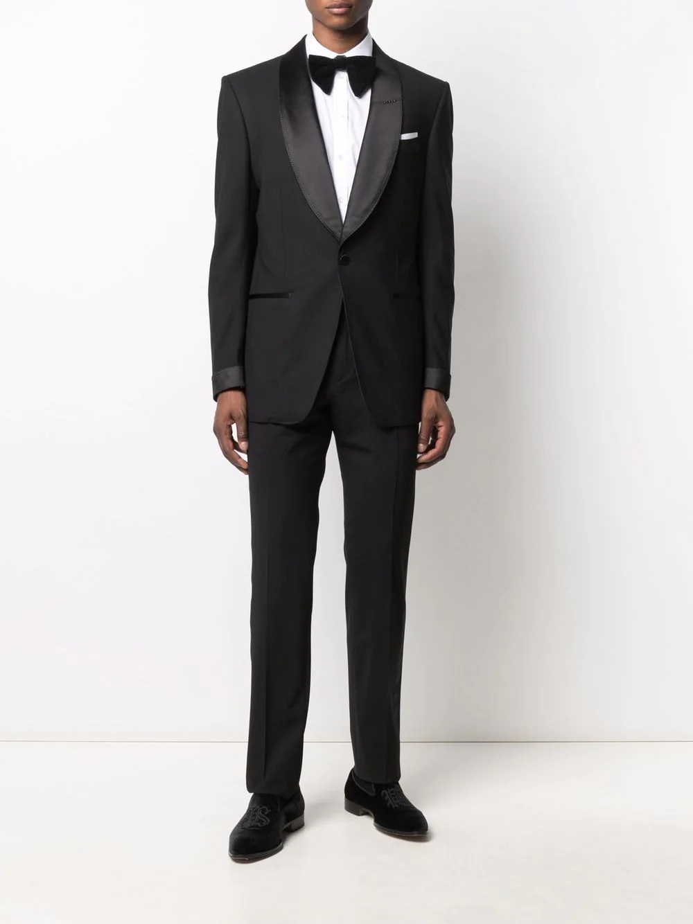 tonal panel two-piece suit - 2