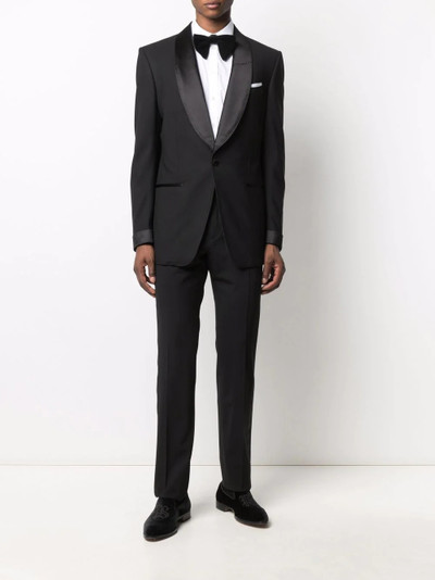 TOM FORD tonal panel two-piece suit outlook