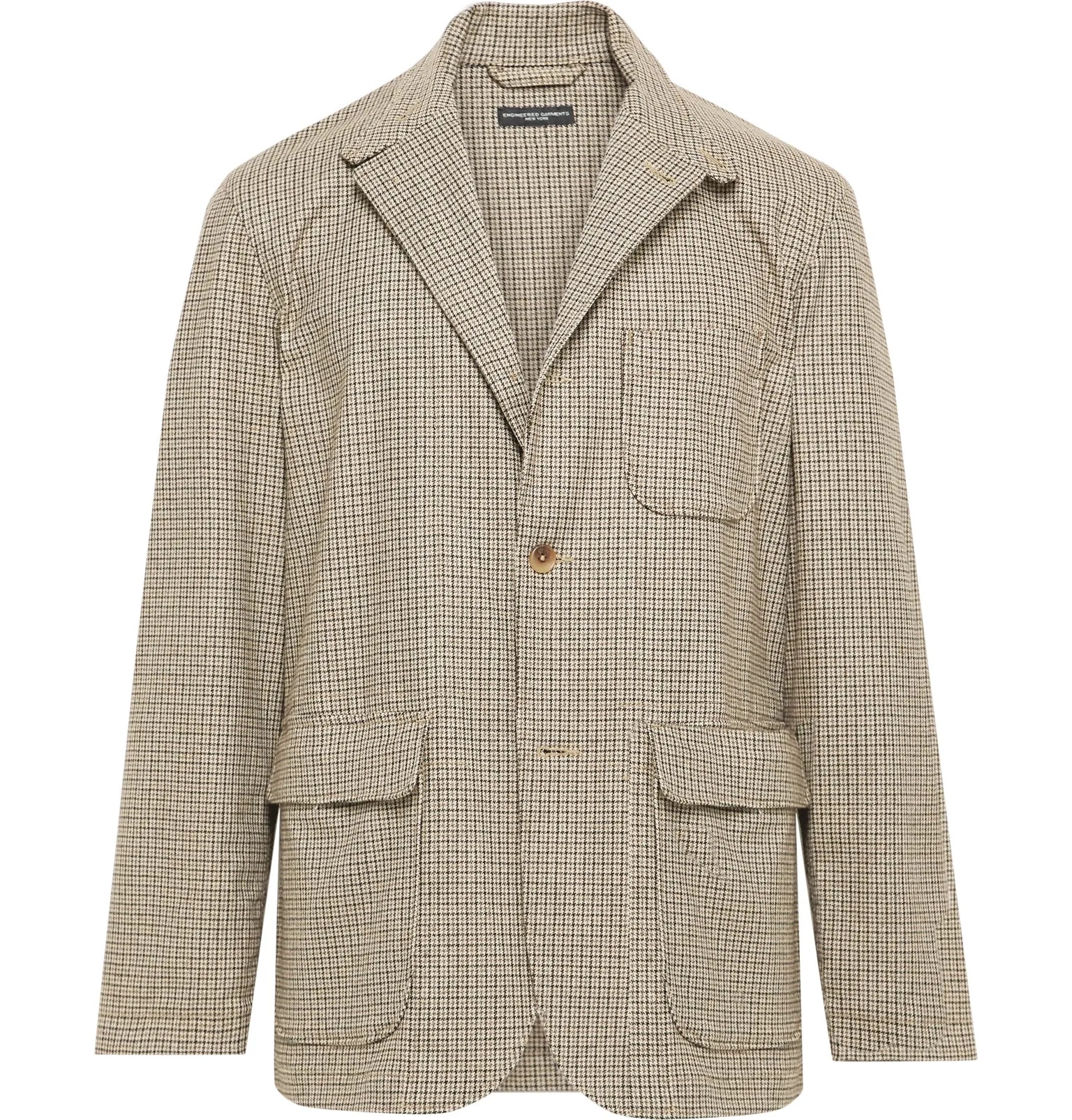 Loiter Checked Woven Blazer - 1