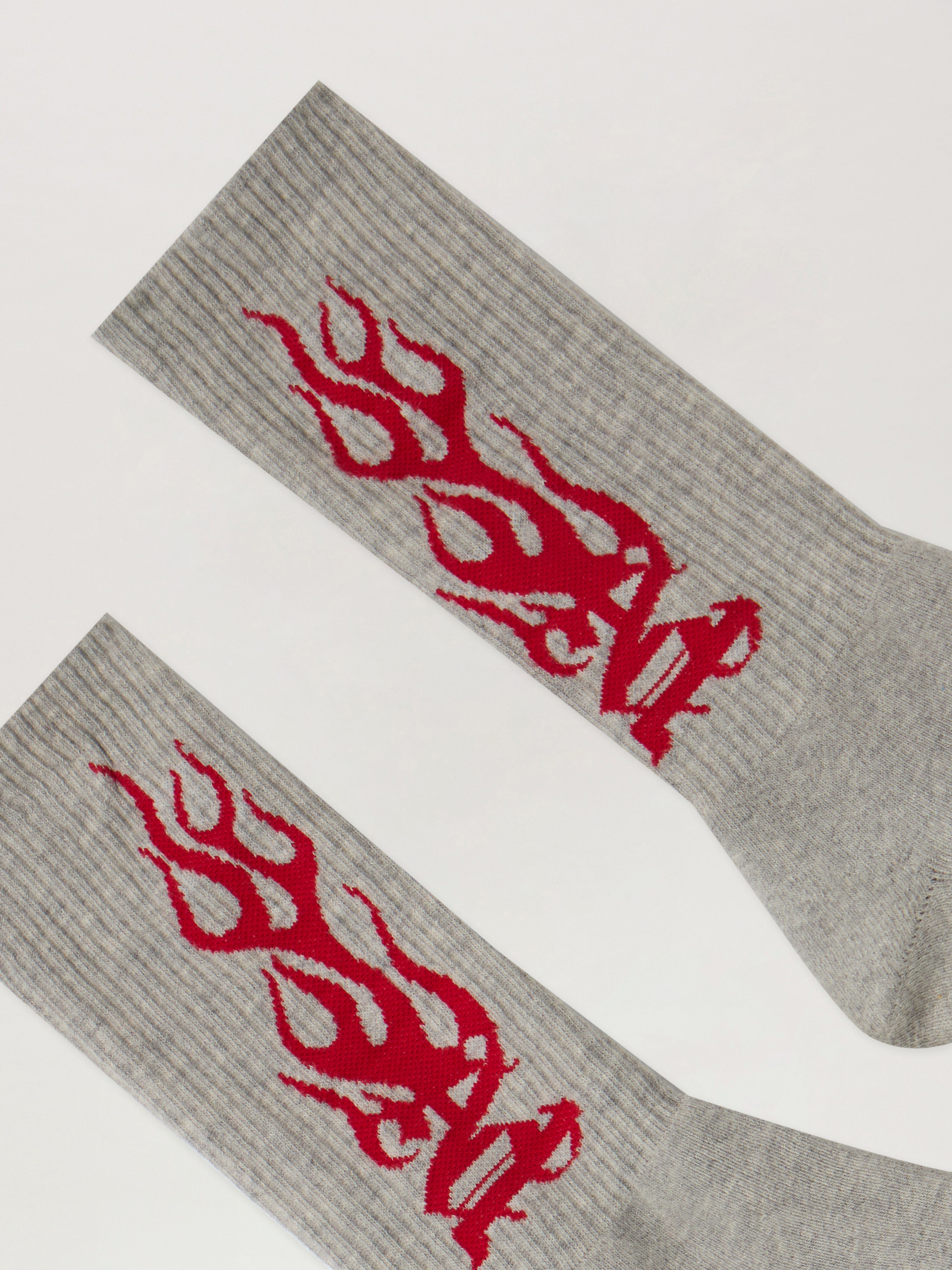 Flames Jacquard Socks - 2