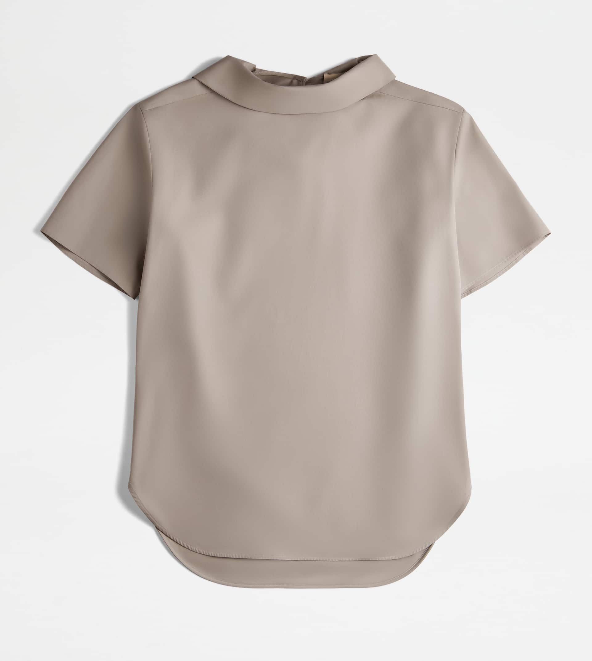 COTTON SHIRT - GREY - 1