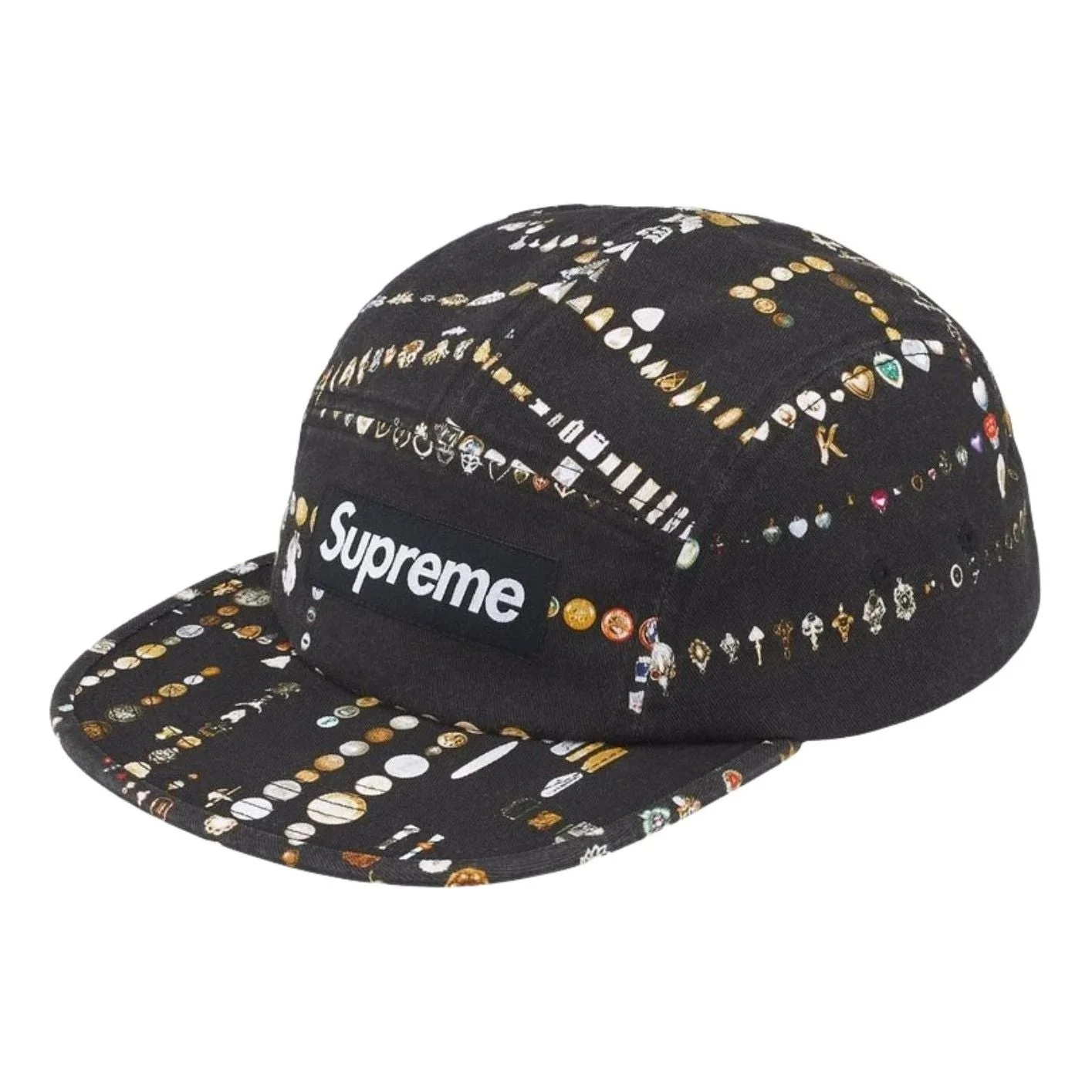 Supreme x Mike Kelley SS26 Camp Cap 'Black' SUP-SS26-1028-BLK - 1