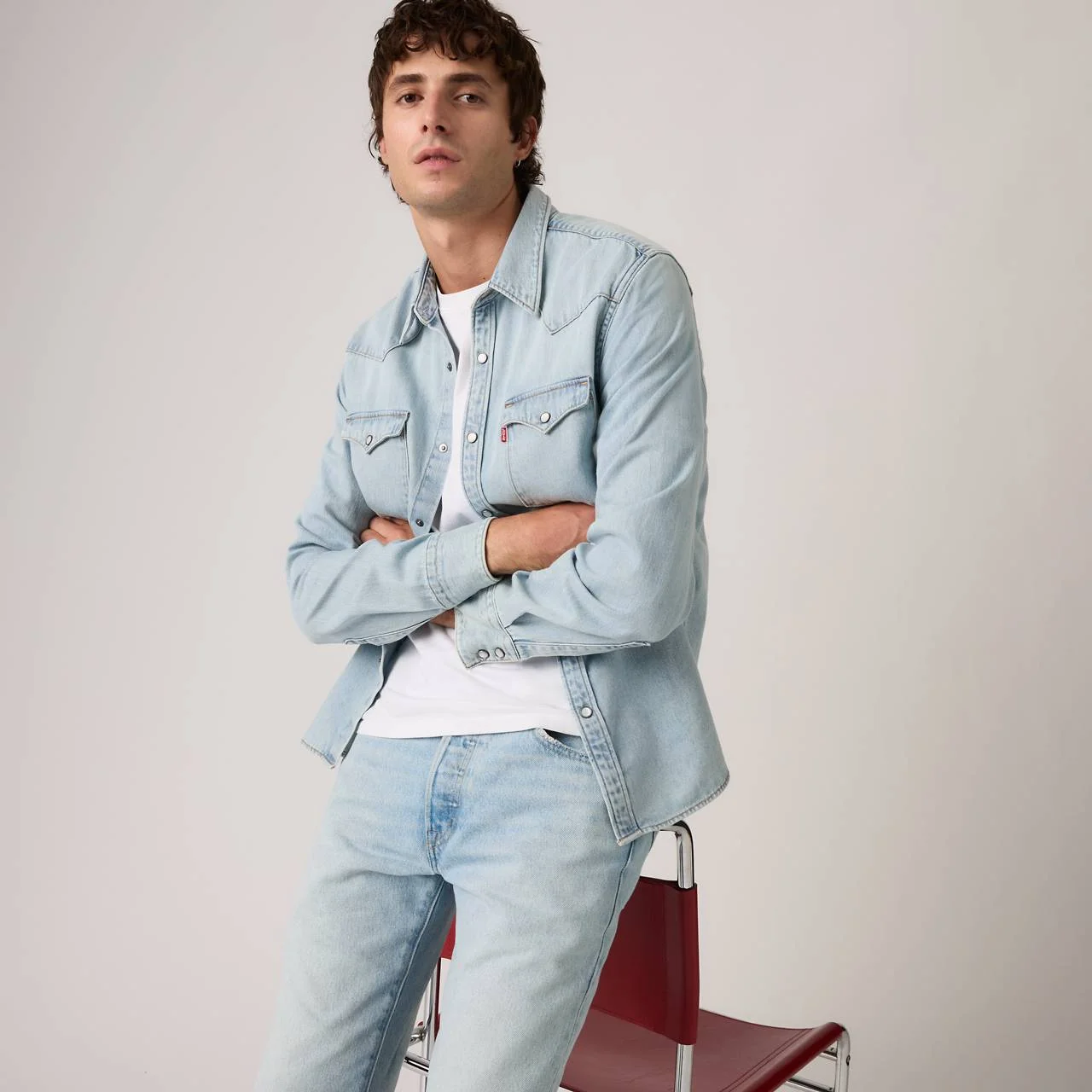 BARSTOW STANDARD WESTERN DENIM SHIRT - 1