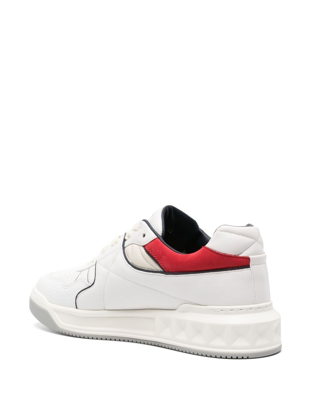 One Stud leather sneakers - 3