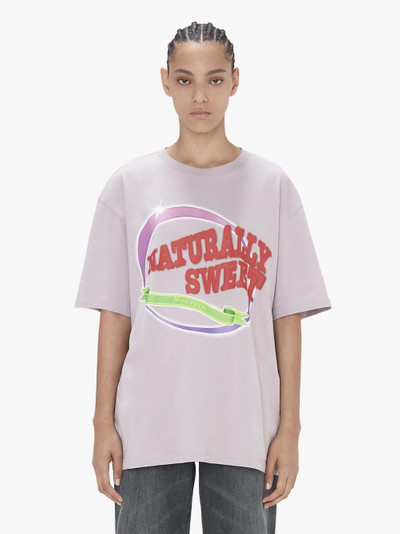 JW Anderson "NATURALLY SWEET" CLASSIC T-SHIRT outlook