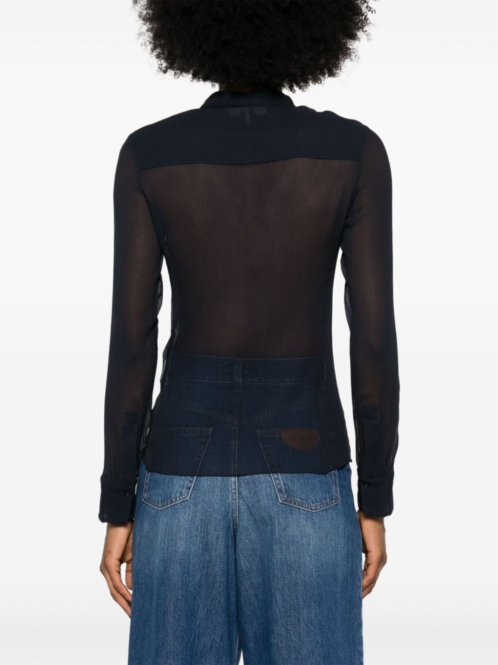 Chloe Women Silk Crepon Shirt - 3