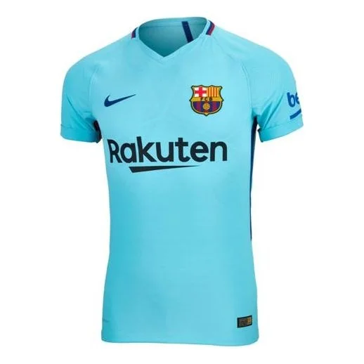 Nike FC Barcelona 17/18 Authentic Away Jersey 'Blue' 847189-484 - 1