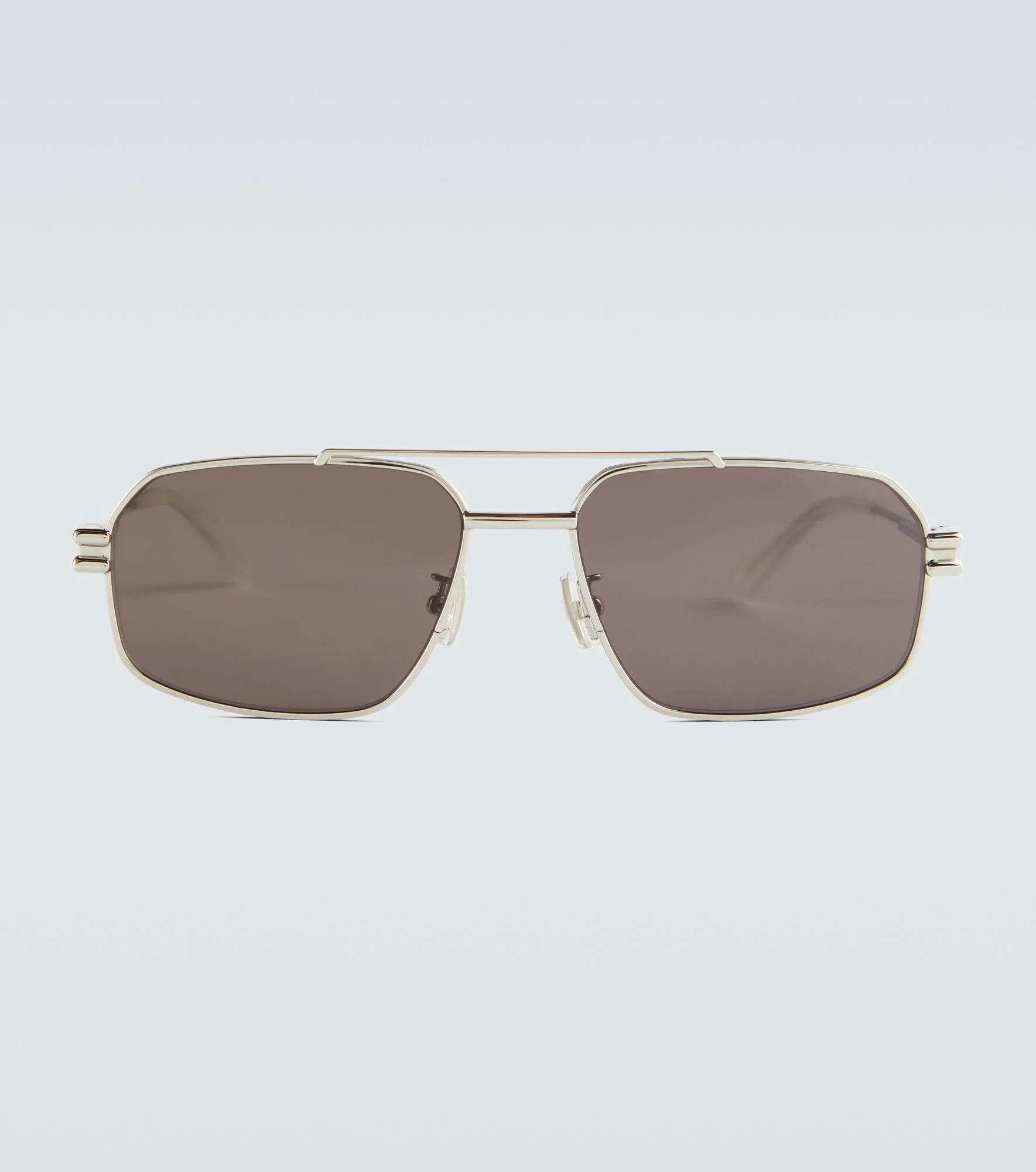 Metal-frame aviator sunglasses - 1