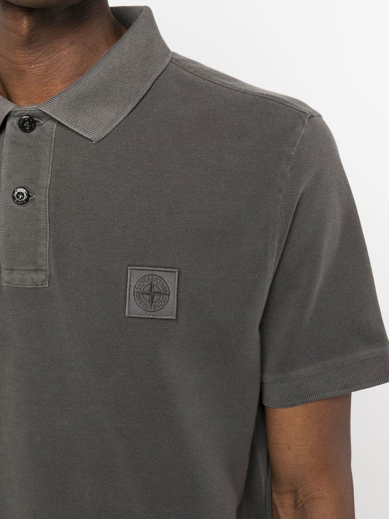 Compass-logo polo shirt 5