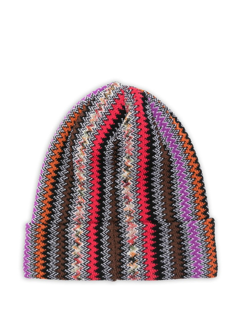 Missoni zigzag wool beanie outlook