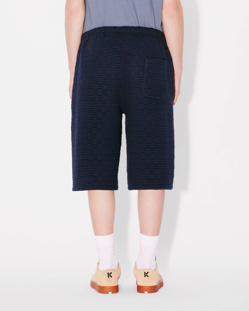 'KENZO Weave' embroidered oversized short 4