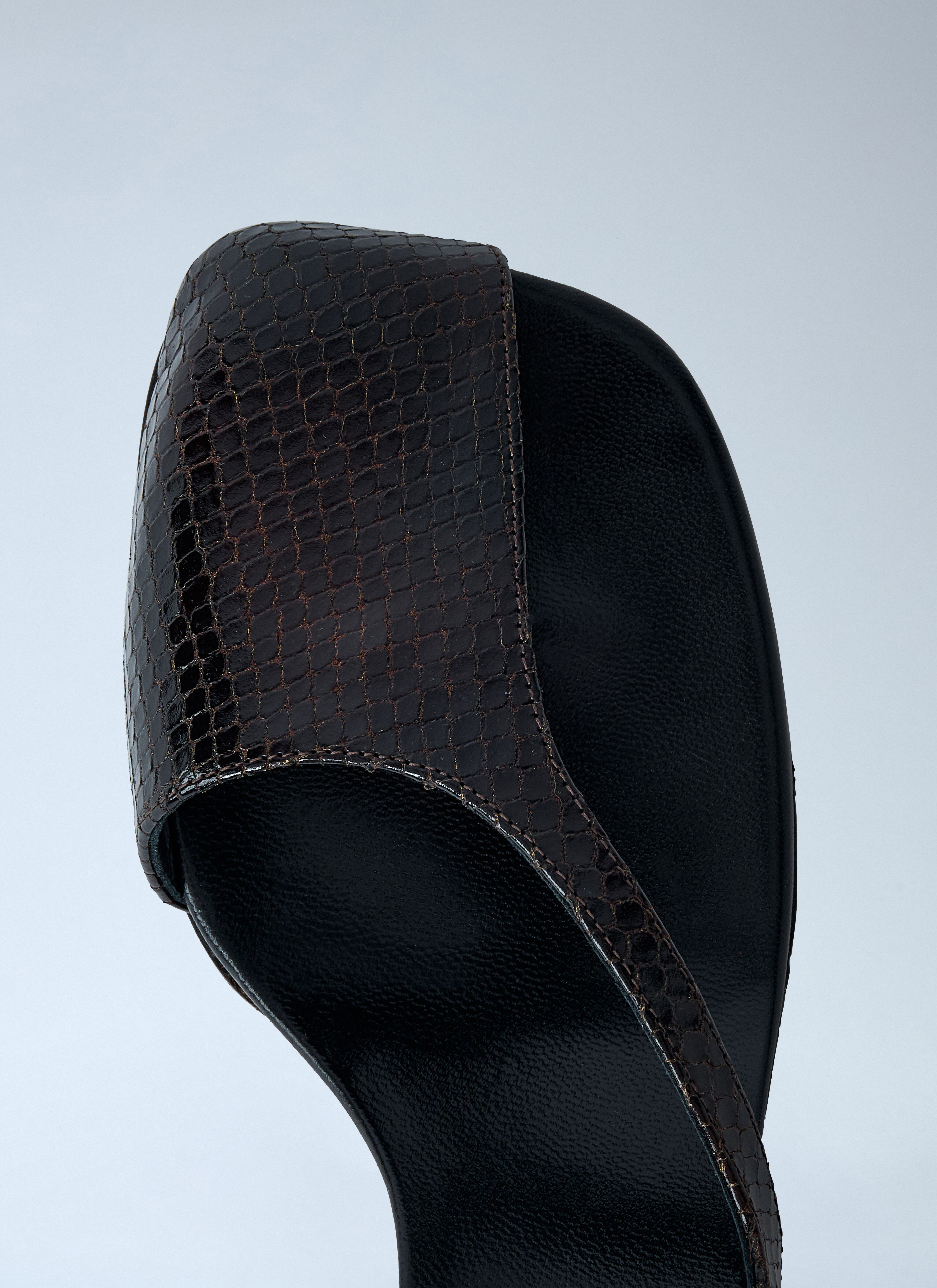 Square Cut-Out Heels - 6