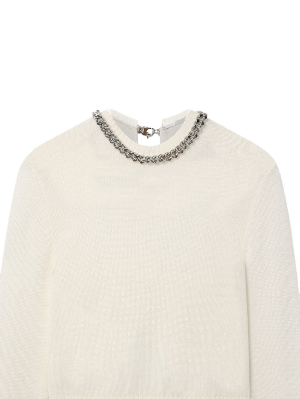 Falabella-chain fine-knit sweater - 2
