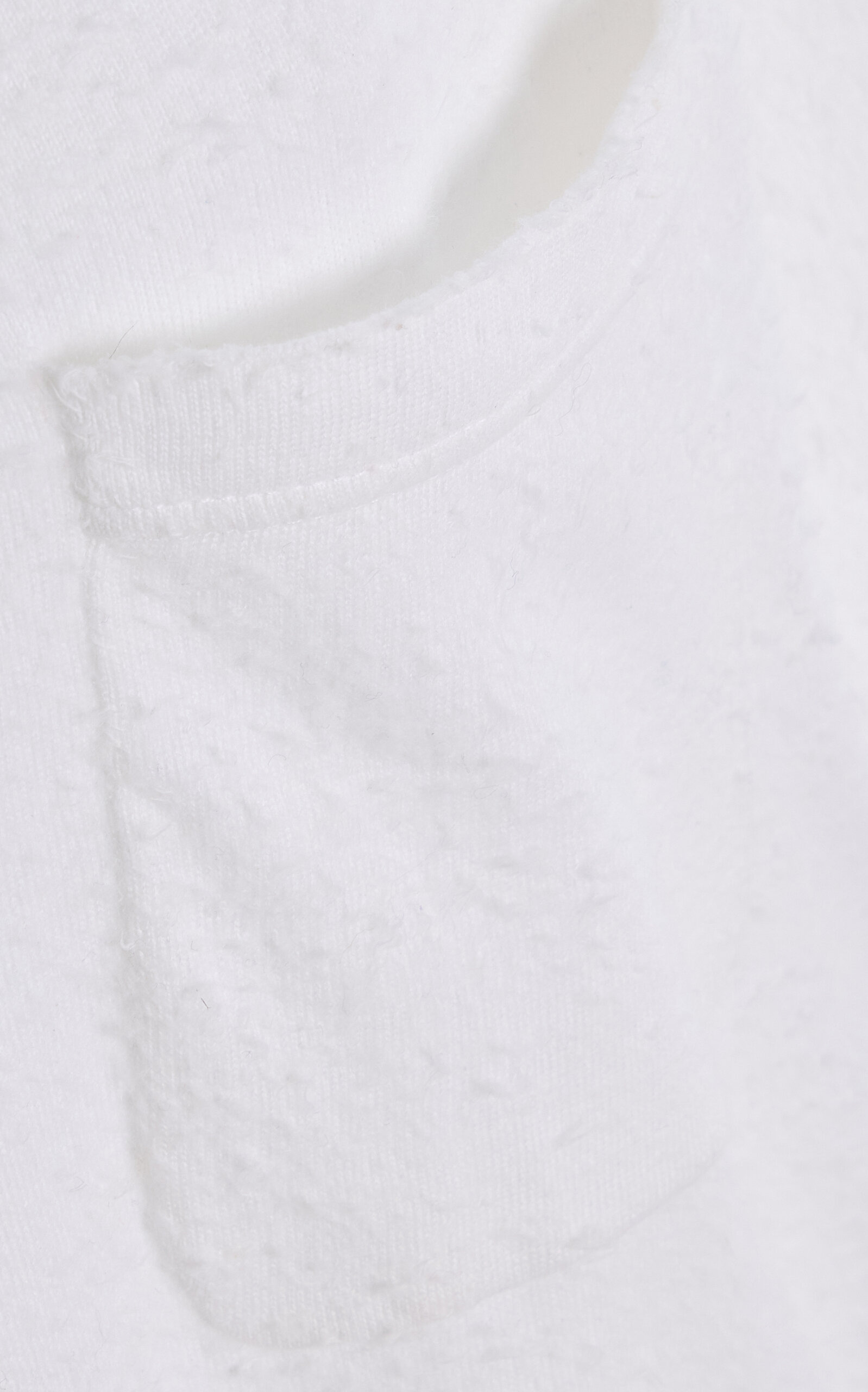 Kaddy Cotton Fleece T-Shirt white - 5