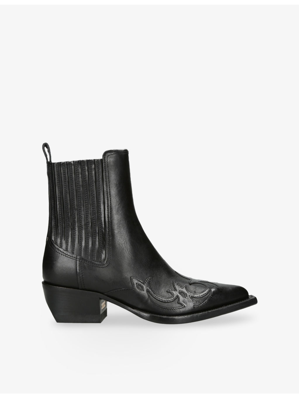 Debbie Beatles Leather Ankle Boots - 1