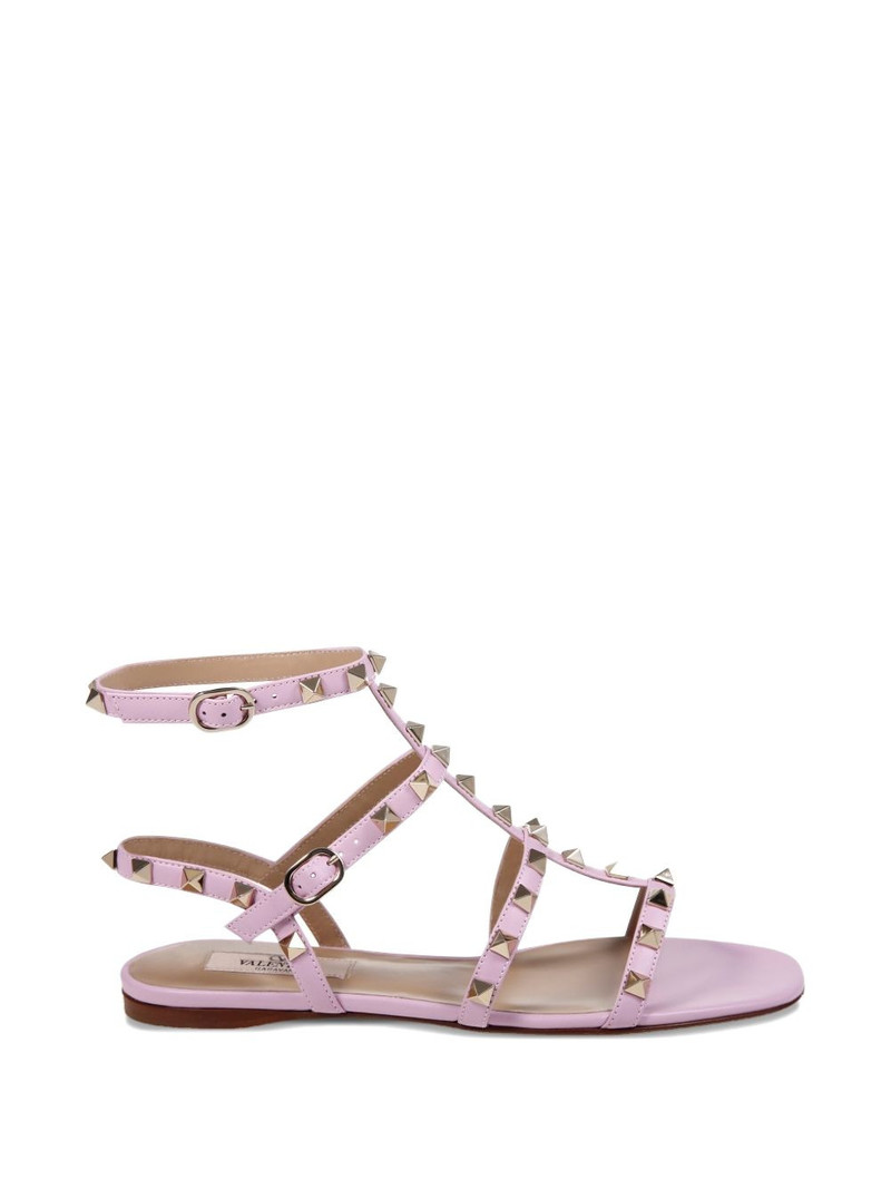 rockstud-embellished flat sandals 1