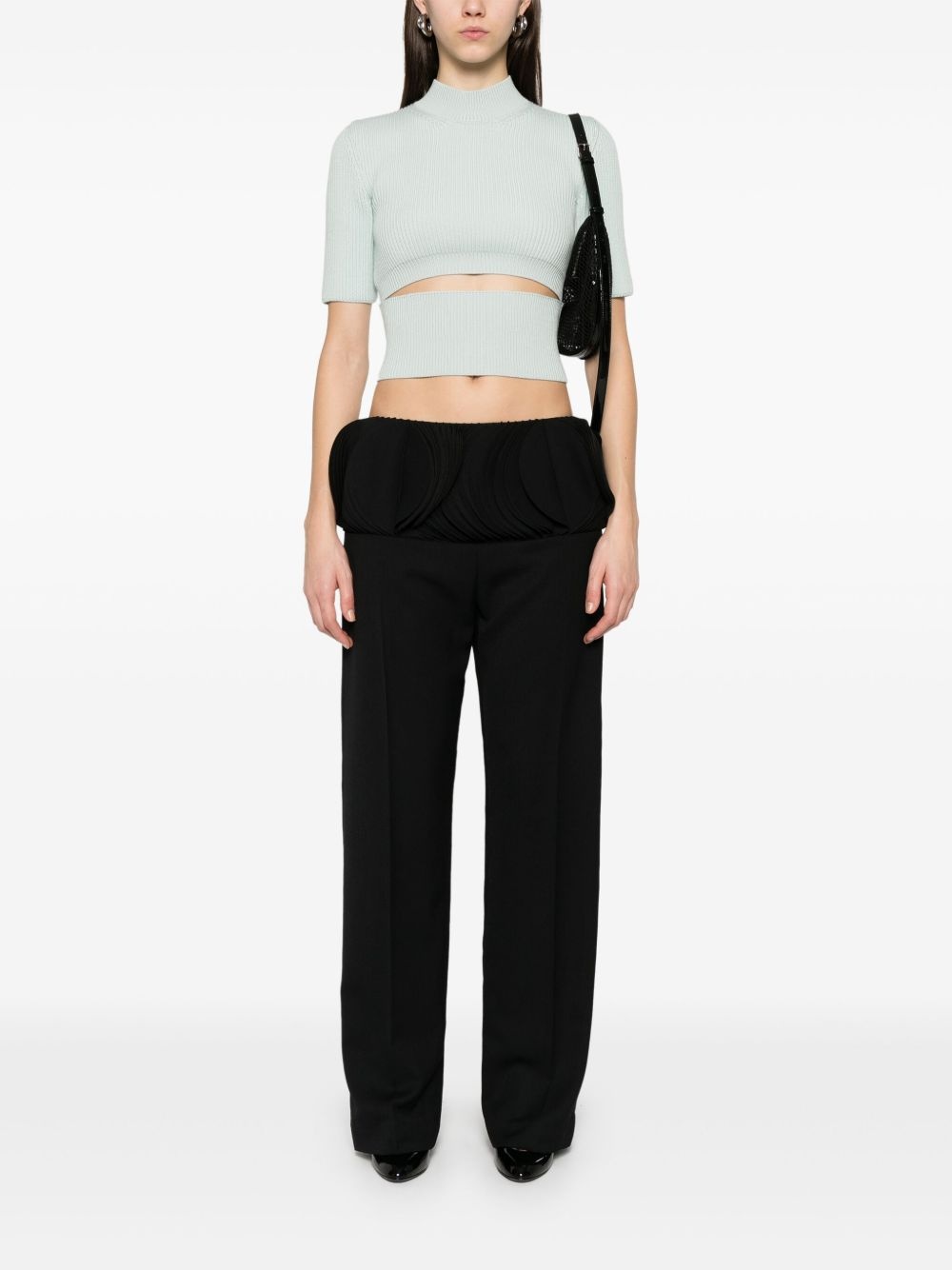 mille-feuille trousers - 2