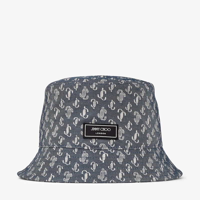 Renata
Denim JC Monogram-Jacquard Bucket Hat 1