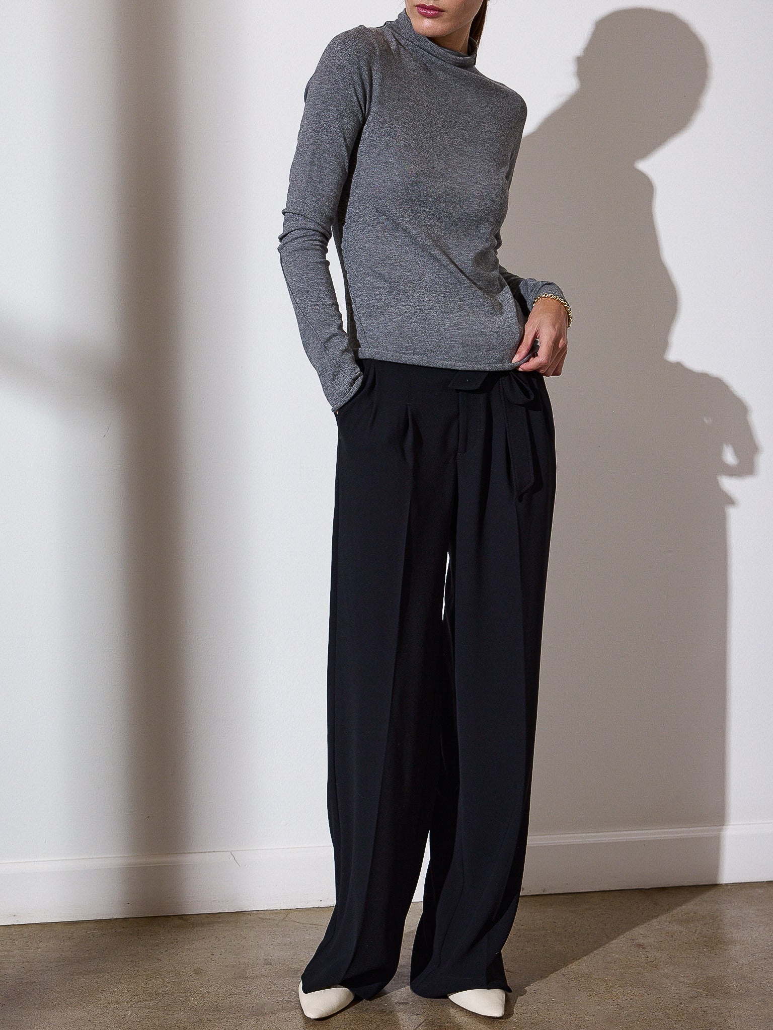 The Anika Mock Neck Top - 2