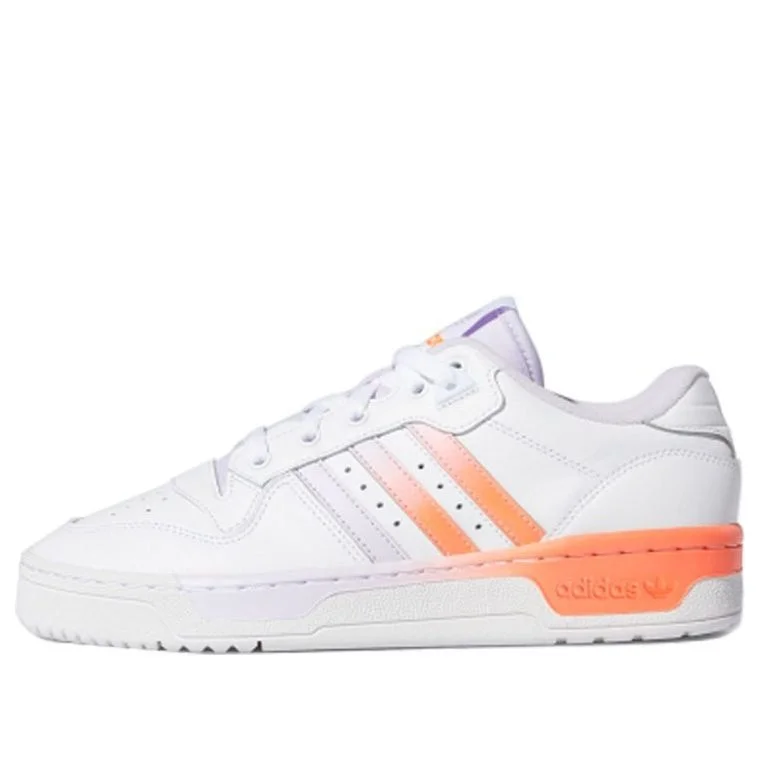 (WMNS) adidas originals Rivalry Low 'White Orange Purple' EH2188 - 1
