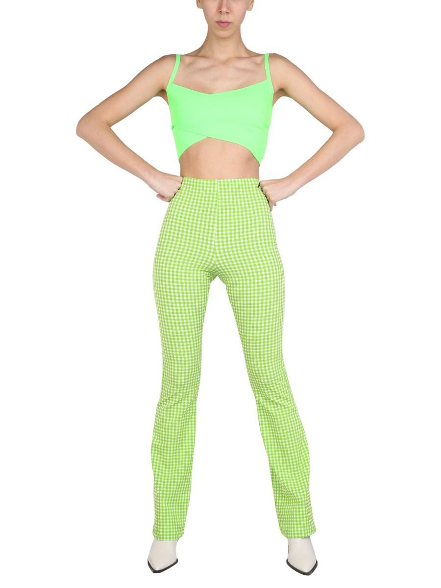 パンツ MSGM SS22 PLAID PATTERN PANTS (3242MDP108_22731236) MSGM MSGM PLAID PATTERN PANTS | baltini | REVERSIBLE