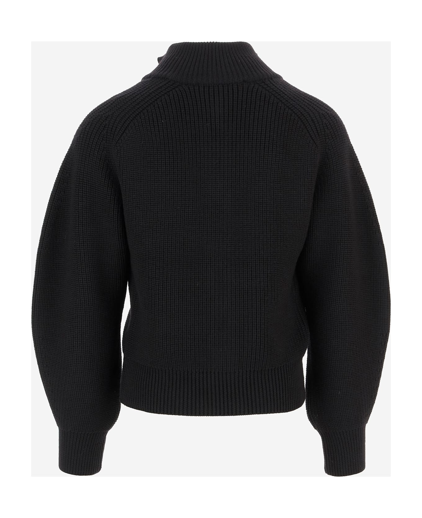 Wool Bomber Jacket - 2