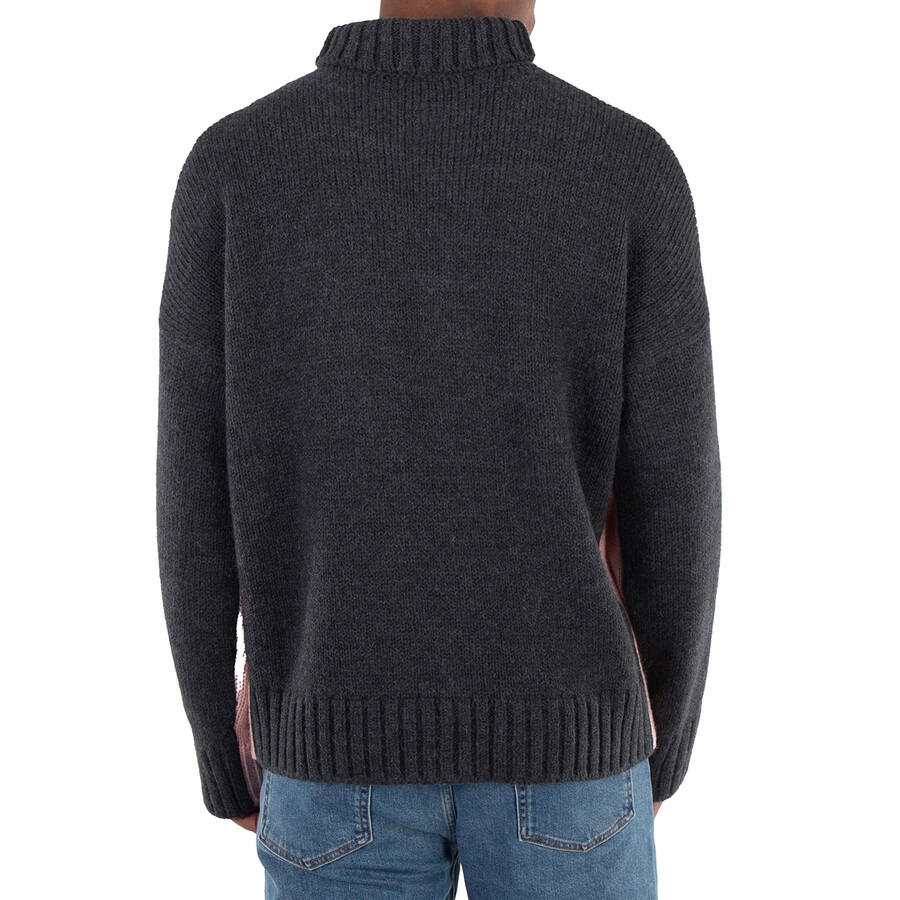 JW Anderson Contrast Patch Pocket Turtleneck Jumper - 1