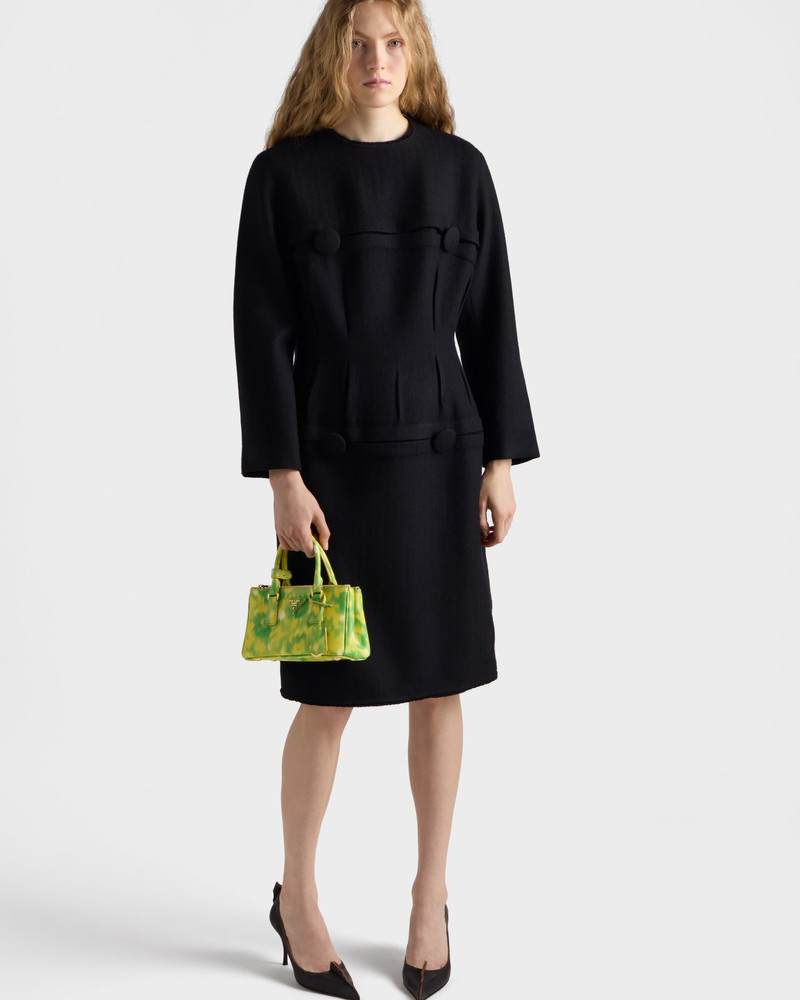 Prada Prada Galleria mini printed Saffiano leather bag outlook