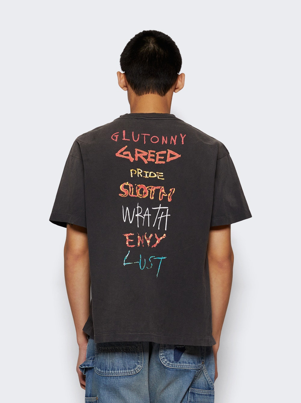 Seven Deadly Tee Black - 5