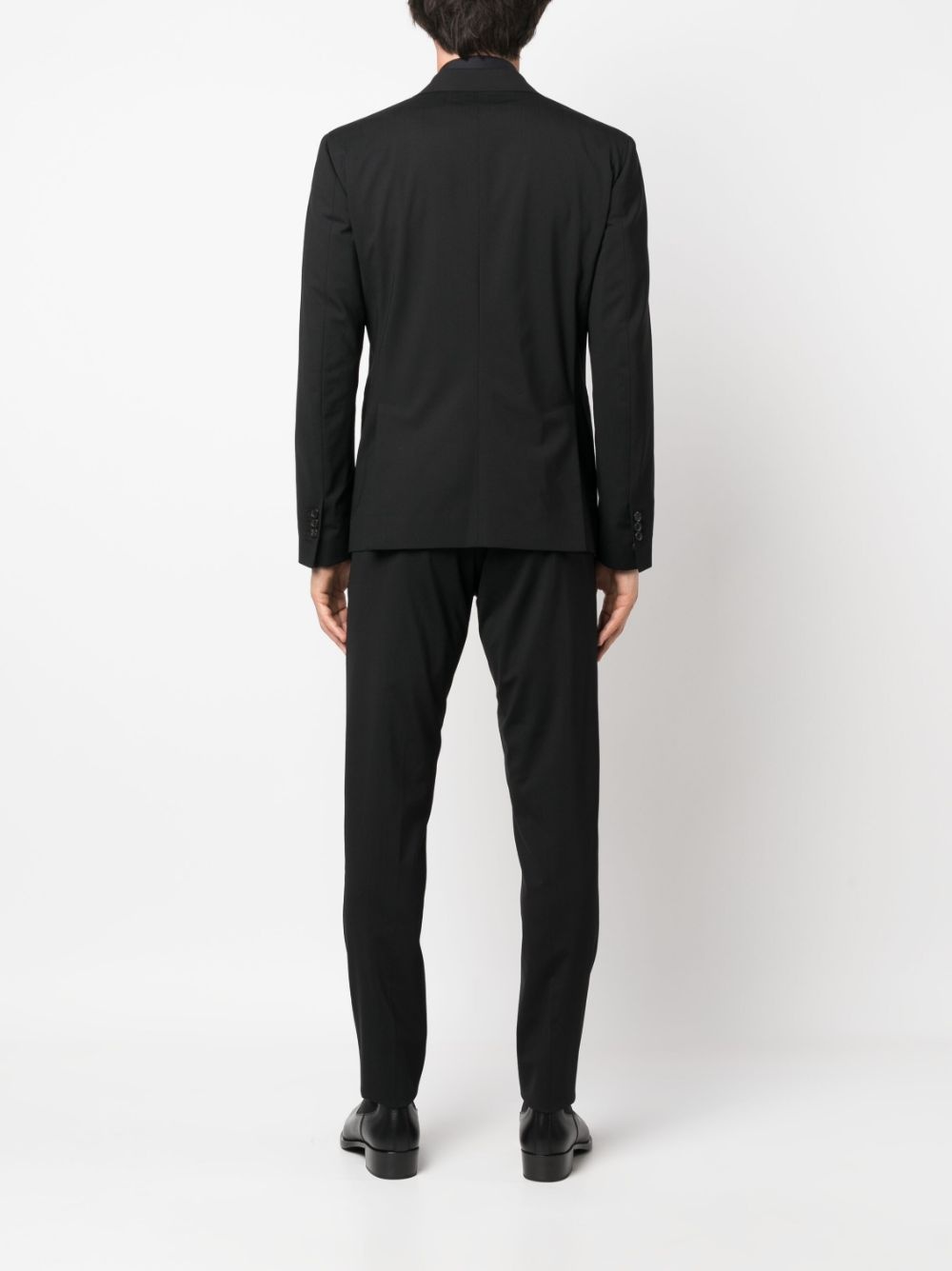 single-breasted two-piece suit - 4